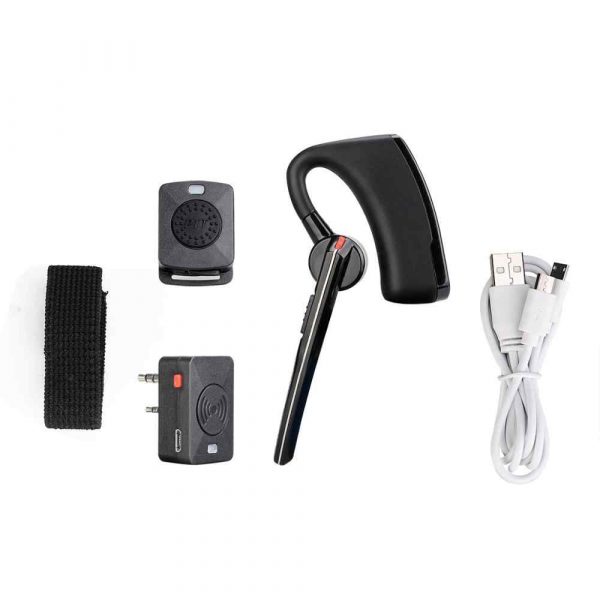 Wireless Bluetooth Kopfhörer Walkie Talkie Headset Mit Wireless Finger PTT Und Bluetooth Adapter Für Kenwood Zwei-weg Radio