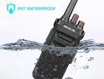 Retevis RT648 Walkie Talkie, IP67 Wasserdicht Lizenzfrei PMR446 Professionelles Walkie-Talkie Wiederaufladbarer, VOX Squelch für Lange Reichweite 2-Wege-Radio