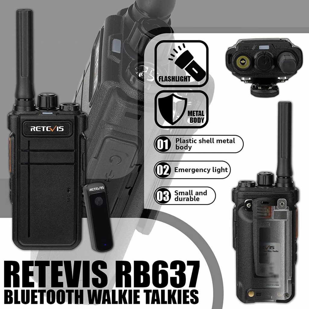 Retevis RB637 [A9209D] Bluetooth Funkgerät – Germany RETEVIS (wir sind ...