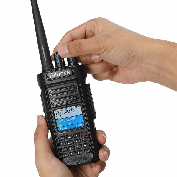 A9287BX1-J9131PX1-C9034AX1 Ailunce HD2 Waterproof GPS Dual Band DMR Radio