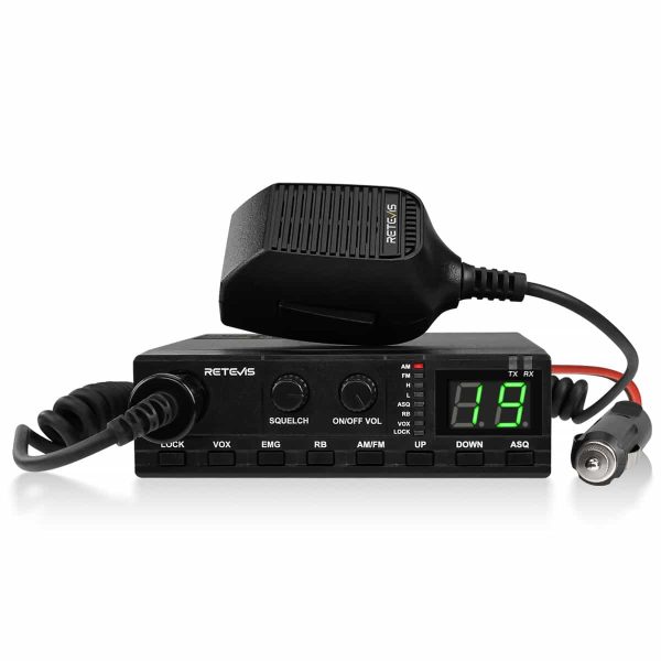 Retevis MB62 40-Channel 4W CB Mobile Radio