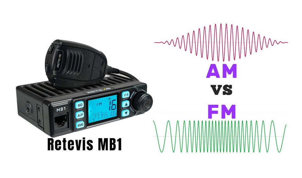 Retevis MB1 CB Radio, AM/FM