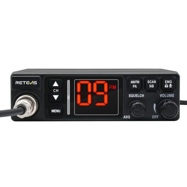 Das MB63A ist ideal für CB-Benutzer, die ein erschwingliches CB-Radio mit Miniatur-Erlebnis suchen. Es ist mit AM/FM, 12/24 V Netzspannung, klarer Tonqualität, EMG 9/19, Wärmeableitung und VOX ausgestattet. Ideal für Industrie- und Transportfahrer, die eine effiziente Möglichkeit zur Koordination mit ihrem Team benötigen.