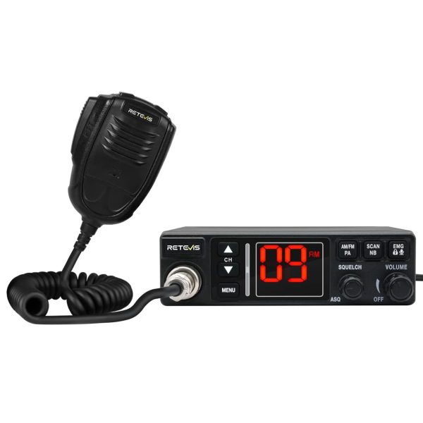 Das MB63A ist ideal für CB-Benutzer, die ein erschwingliches CB-Radio mit Miniatur-Erlebnis suchen. Es ist mit AM/FM, 12/24 V Netzspannung, klarer Tonqualität, EMG 9/19, Wärmeableitung und VOX ausgestattet. Ideal für Industrie- und Transportfahrer, die eine effiziente Möglichkeit zur Koordination mit ihrem Team benötigen.